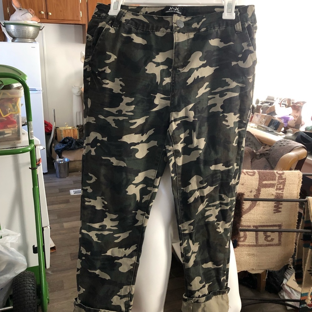 Camo style pants